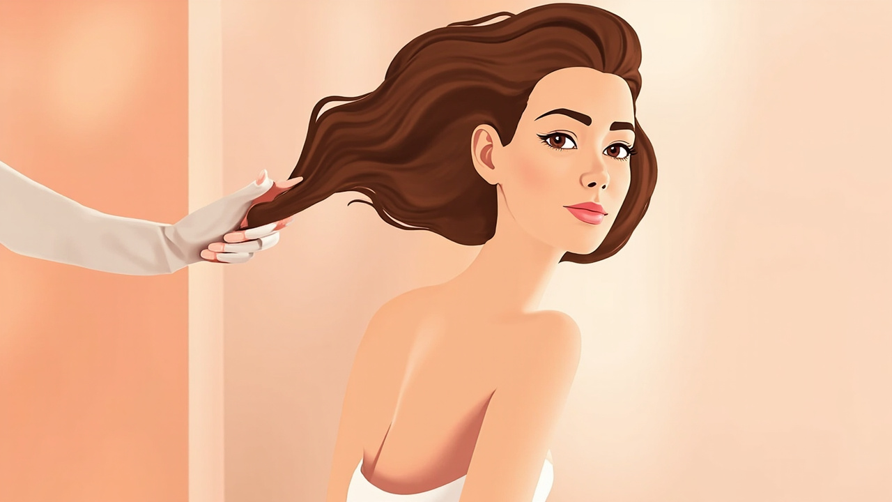 Step-by-Step 50s Skin Care Routine for Frizzy Hair
