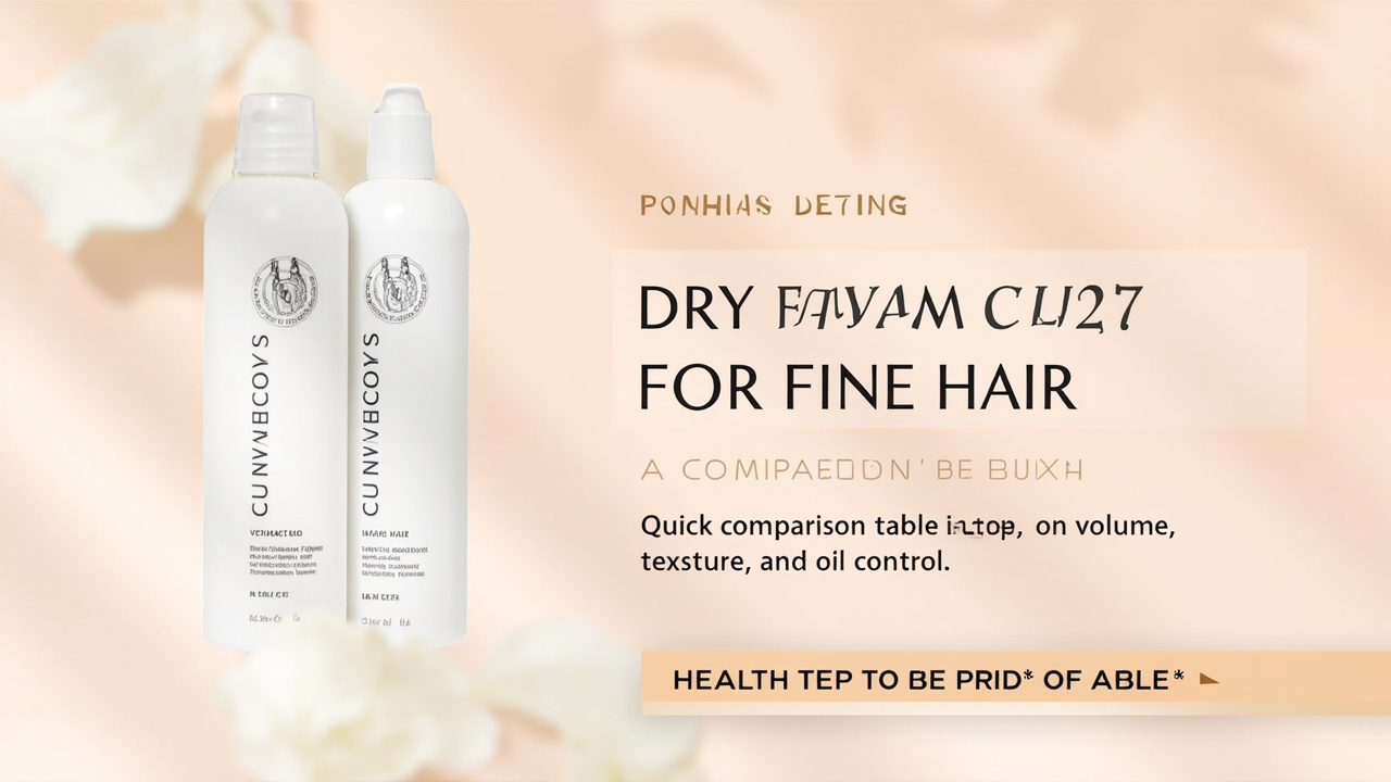 Quick Comparison Table: Top Dry Shampoos for Fine Hair